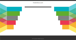 Desktop Screenshot of freebiebox.com